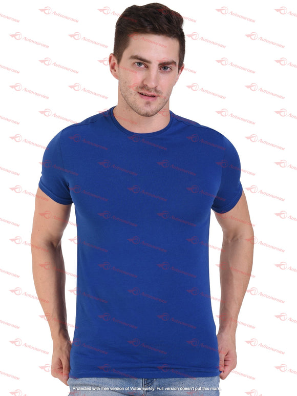 Buy Royal Blue Tshirt online at autouniform.com 